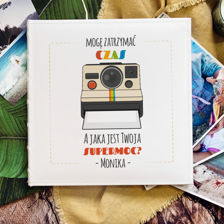 Mogę zatrzymać czas - Personalizowany Album na zdjęcia